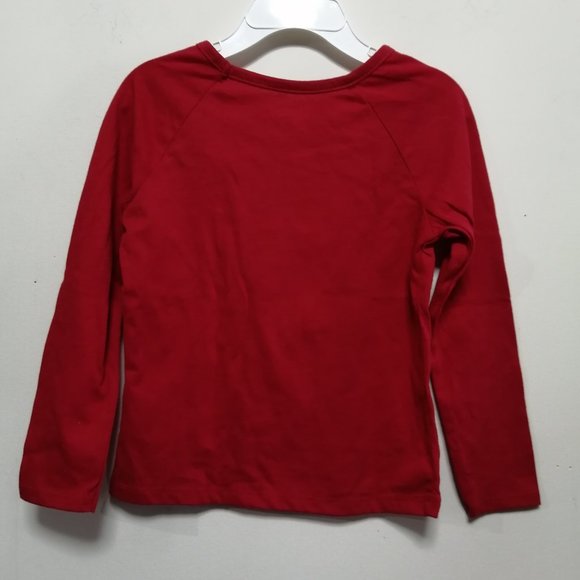 BNWT Epic Threads Girls Long Sleeve Tees Red Size 4T - Picture 2 of 3